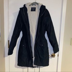 Abercrombie and Fitch Sherpa Parka